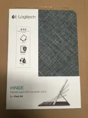 Logitech Hinge Flexible Case with Any-Angle Stand for iPad Air-Gray