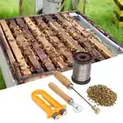 Beekeeping Tools Kits Wheel Bee Embedder Roller Frame for Garden Beekeeper