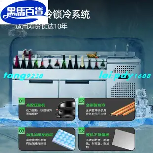 現貨-猛世調酒臺酒吧商用吧檯水沙拉臺雪克臺操作檯工作咖臺啡店設備~