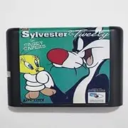Linker Wish 16 Bit Sega MD Game Sylvester & Tweety In Cagey Capers 16 bit MD Game Card For Sega Mega Drive For Genesis