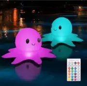Floating Pool Lights, Solar Powered Octopus Pool Light IP68 Waterproof,...