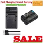 Battery +Led Charger For Sony NP-FM500H NP-FM55H BC-VM10 BC-VM10A BC-VM50 NP-500