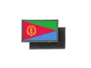 Flag patch printed badge country eritrea
