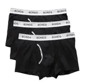 12 X Bonds Guyfront Trunk Mens Underwear Undies Black/White