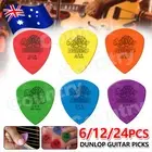 24X Dunlop Tortex Standard Plectrums Mixed Gauges Guitar Picks