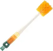4 in One Bottle Brush with Straw Brush, Long Handle Water Bottle Scrubbing Brush - Perfect for Cleaning Sport Bottles, Baby Bottles, Coffee Mugs, and More