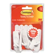 NEW 3M Command Hooks 6 Pack By Spotlight