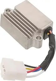 TOKIDNY Aluminum Case Motorcycle Rectifier Voltage Stabilizer Regulator for 100 Easy Install