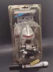 Battlestar Galactica Cylon Centurion Mini Bobble Head Monitor Mate Window Scuff