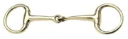 Gold Eggbutt Snaffle Bit