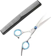 FOMIYES 1set Professional Hairdressing Scissors Set Ergonomic Flat Scissors for Salon and Home Use Durable Hair Cutting Tools with Comfortable Grip for Men and Women 2pcs