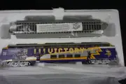 Bachmann Hawthorne Minnesota Vikings Victory Car Train with Track HO Scale