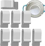 Oven Lids Flexible Bumper Protector Clip, Adroable 8-Pack Heat Resistant Silicone Cookwares Clips, Pot Pan Lid Guards Edge Protectors for Oven Cookware and Kitchen Security