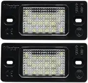 Wivplex 2PCS Number Plate Light, for VW, for Golf, 4 5 For Variant, for Jetta, MK4 MK5, for Bora, for Passat, B5.5, for Tiguan, License Lamp Car Number Plate Light