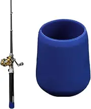 Fishing Pole End Cover,Butt Cap Fish Pole End Protector - High Elasticity Anti Slip Fishing Tackle Gear Shock Absorber Accessories for Beginners Enthusiasts