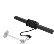 Forearm Roller | Arm Bicep Builder - Forearm Strengthener and Wrist Roller with Quick Locking Mechanism Anti-Slip Grip for Men and Women