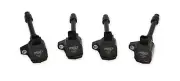 MSD Blaster Series Ignition Coil Black 4-Pack For 2015-20 Honda 1.5L 2.0L Turbo (for: Honda)