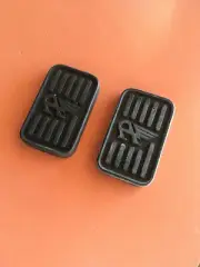 Flying "A" new PEDAL PAD SET Bugeye Frogeye Sprite Leyland BMC genuine NOS
