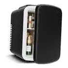 Mini Fridge, 4 Liter/6 Cans Small Refrigerator, Portable Cooler and Warmer