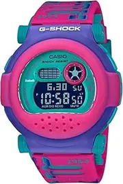 [G-SHOCK] G SHOCK DIG 8-BIT RETRO VIBES B/T, W/TIME, S/W, ALARM, 200M PINK/BLUE CASE, EXTRA WTE CASE