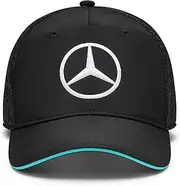 Mercedes AMG Petronas F1 Children's Team Cap 2024 – Black – One Size, Black, One size