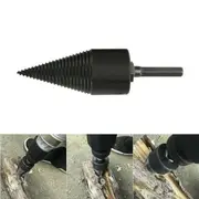 42mm High Speed Twist Firewood HEX Drill Bit Wood Splitter Splitting Cone Driver