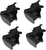 4pcs Electric Shock-absorbing Feet Anti Vibration Generator Mounts Rubber Vibration Isolating Mounts Generator Mount for Travel Trailer Generator Engine Mounts Motor Mounts