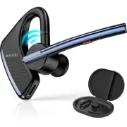 Bluetooth Earpiece V5.2 Wireless Handsfree Headset with CVC8.0 Noise Cancelli...