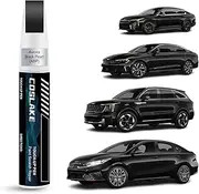 COSLAKE Car Touch Up Paint(Aurora Black Pearl(ABP)) for Kia, Car Paint Scratch Repair Kit, Quick & Easy Solution to Repair, 2 in 1 Scratch Remover Pen with Color-Matched