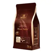Cacao Barry Heritage Blanc Satin White Chocolate Pistoles 11 lb. WS-409BQ29SAT