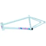 SUNDAY BMX NIGHTSHIFT BICYCLE FRAME MATTE SKY BLUE/TIE-DYE AARON ROSS