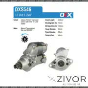 DXS546-OEX Starter Motor 12V 9Th CCW Denso Style For SUBARU Forester, SG9 (for: Subaru)