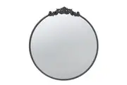 Arch Round Ornate Metallic Ready Hand Wall Mirror Decoration Acanthus Leaf Design