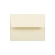 JAM Paper A2 Strathmore Invitation Envelopes 4.375 x 5.75 Ivory Wove 900919415