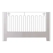 Bloom Alma Papa 120.4cm Wood Bed Rail Guard Baby Safety Protector Coconut White