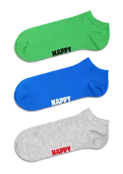 Grey Low Cut Socks 3-Pack | Plain Socks for Everyday Wear