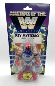 WWE Masters of the WWE Universe Rey Mysterio Stratos Series 8 WWF MOTU DMG PKG