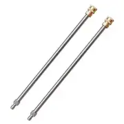 2 Pack 17 Inch Pressure Washer Extension Wand 1/4 Inch Quick Connect for Gutter