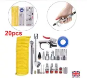 0pcs/set Air Compressor Kit Air Line Accessories Spray Gun Tools Air Hose UK
