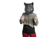 BigMouth Inc Black Jack The Cat Mask