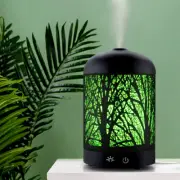 Cool Mist Aroma Diffuser Ultrasonic Aromatherapy Air Purifier Humidifier Black
