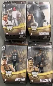 Wwe Undertaker Elite Legend Series 19 Complete Set (4)