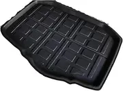 Vehicle Carpet Pet Boot Protector Cover Car Trunk Mat Waterproof Floor Carpet Accessories for Volkswagen VW for T-Cross for Taigun C11 2019~2023(Lower Trunk mat)