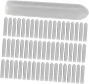 GOOHOCHY 200pcs Dishwasher Cap Dishwasher Prong Rack Caps Dishwasher Repair Tips Dishwasher Repair Prong Caps Dishwasher Prong Caps Dishwasher Rack Repair Light Grey Rubber PVC