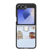 Galaxy Z Flip6 Impact Case Magical Owl by KT's Canvases