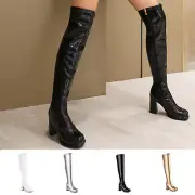 over Knee Boots for Women under 20 Women's Fashion Elastic Long Boots Over Knee