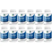 Flora Lean Weight loss Capsules, Advanced Support Formula - 12 Bottles