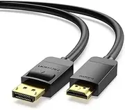 4K DisplayPort to HDMI Cable 2m Vention HAGBH (Black)
