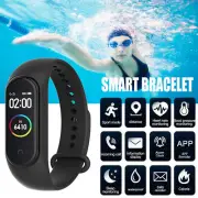Bluetooth Smart Bracelet Fitbit Style Heart Rate Monitor Watch Tracker Pedometer