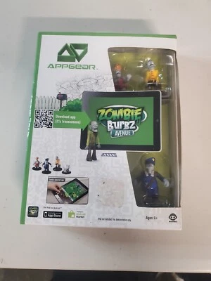 NEW! 2011 APPGEAR Zombie Burbz Avenue Amplified Reality Game iOS iPad Android